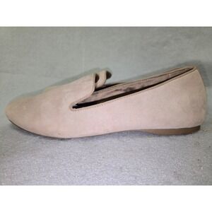 Birdies The Heron Flats Suede Nude Loafers Women's Size 9